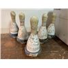 Image 1 : 5 VINTAGE BOWLING PINS