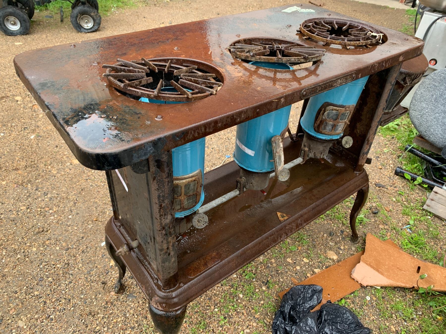 ANTIQUE GAS STOVE Schmalz Auctions
