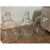 Image 5 : VINTAGE GALLON GLASS JUGS (3), COCA-COLA/CRUSH/7-UP BOTTLES, JAR