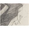 Image 4 : Rene Magritte Belgian Surrealist Pencil on Paper
