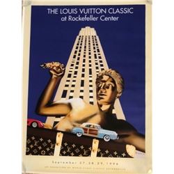 Louis Vuitton Classic at Rockefeller Center 1996 Poster