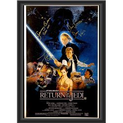 Signed Star Wars: Return of the Jedi Movie Poster