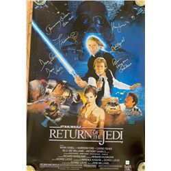 Signed The Return Of The Jedi Movie Poster