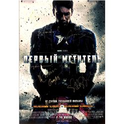 Signed Captain America: The First Avenger (Russian) Poster