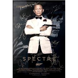 Signed Spectre Movie Poster