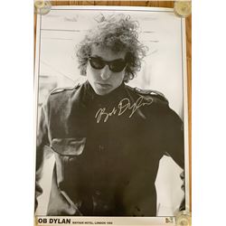 Bob Dylan Signed Poster