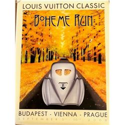 Louis Vuitton Boheme Run 2006 Poster