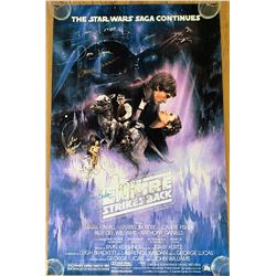 Signed The Empire Strikes Back Movie Poster