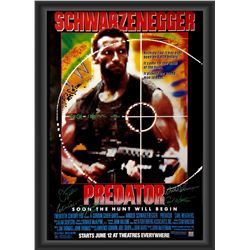 Signed Predator Movie Poster