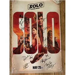 Signed Solo: A Star Wars Story Movie Poster