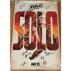 Signed Solo: A Star Wars Story Movie Poster
