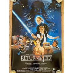 Signed The Return Of The Jedi Movie Poster