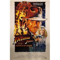 Indiana Jones Temple of Doom Poster