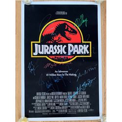Signed Jurassic Park Movie Poster
