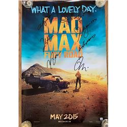 Signed Mad Max Fury Road Movie Poster