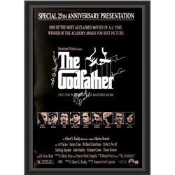 Signed The Godfather 25th Anniversary Presentation Movie Poster