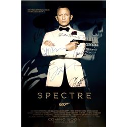 Signed Spectre 007 Movie Poster