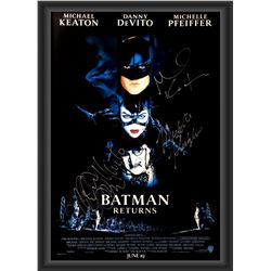 Signed Batman Returns Movie Poster