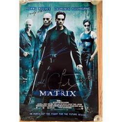 Signed The Matrix Movie Poster