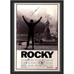 Signed Rocky Movie Poster
