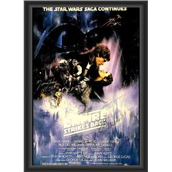 Signed Star Wars: Empire Strikes Back Movie Poster