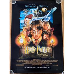 Signed The Sorcerer's Stone Movie Poster