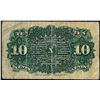 Image 2 : 1863 Ten Cent 4th Issue Fractional Currency Note