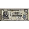 Image 1 : 1902PB $20 Chatham and Phenix New York, NY CH# 10778 National Currency Note