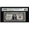 Image 1 : 1935A $1 Hawaii Silver Certificate WWII Emergency Note PMG Choice Uncirculated 64EPQ