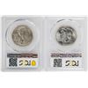 Image 2 : Lot of (2) 1942 Walking Liberty Half Dollar Coins NGC MS64