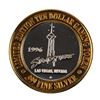 Image 2 : .999 Silver Stratosphere Las Vegas, NV $10 Casino Limited Edition Gaming Token