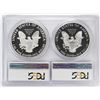 Image 2 : 1986-S & 2016-W $1 Proof American Silver Eagle Coin Set PCGS PR69DCAM