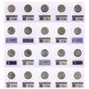 Image 2 : Short Walker Set of 1941-1947 Walking Liberty Half Dollar Coins PCGS MS64