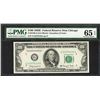 Image 1 : 1950E $100 Federal Reserve Note Chicago Fr.2162-G PMG Gem Uncirculated 65EPQ