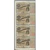 Image 1 : Uncut Sheet of (4) State of Louisiana Baby Bond Obsolete Notes