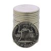 Image 2 : Roll of (20) Brilliant Uncirculated 1963 Franklin Half Dollar Coins