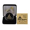 Image 1 : Limited Edition Disney Magic Kingdom .999 Fine Silver Medal w/ 24K Gold Highlights