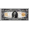 Image 1 : 1922 $20 Gold Certificate Note