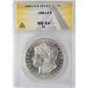 Image 1 : 1881-S $1 Morgan Silver Dollar Coin ANACS MS64 PL