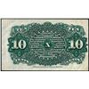 Image 2 : March 3, 1863 Ten Cents Fourth Issue Fractional Currency Note