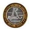 Image 1 : .999 Silver Riviera Hotel & Casino Las Vegas $10 Casino Limited Edition Gaming Token