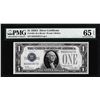 Image 1 : 1928A $1 Funnyback Silver Certificate Note Fr.1601 PMG Gem Uncirculated 65EPQ