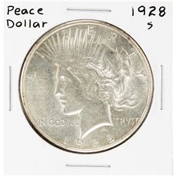 1928-S $1 Peace Silver Dollar Coin