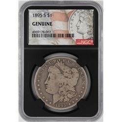 1895-S $1 Morgan Silver Dollar Coin NGC Genuine