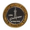 Image 1 : .999 Silver Stratosphere Las Vegas, Nevada $10 Casino Limited Edition Gaming Token