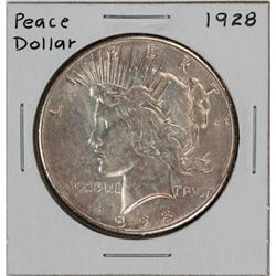 1928 $1 Peace Silver Dollar Coin