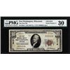 Image 1 : Serial #3 1929 $10 NB of Port Washington, WI CH# 9419 National Note PMG Very Fine 30