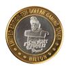 Image 2 : .999 Silver Hilton Las Vegas, Nevada $10 Casino Limited Edition Gaming Token