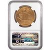 Image 2 : 1908-D No Motto $20 St. Gaudens Double Eagle Gold Coin NGC MS61
