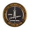 Image 1 : .999 Silver Stratosphere Las Vegas, NV $10 Casino Limited Edition Gaming Token